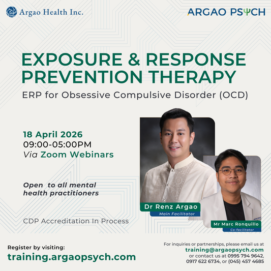 Online Training on Exposure & Response Prevention Therapy for Obsessive Compulsive Disorder (OCD)