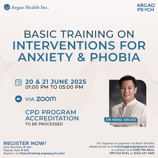 Online Basic Training on Psychosocial Interventions for Anxiety and Phobia